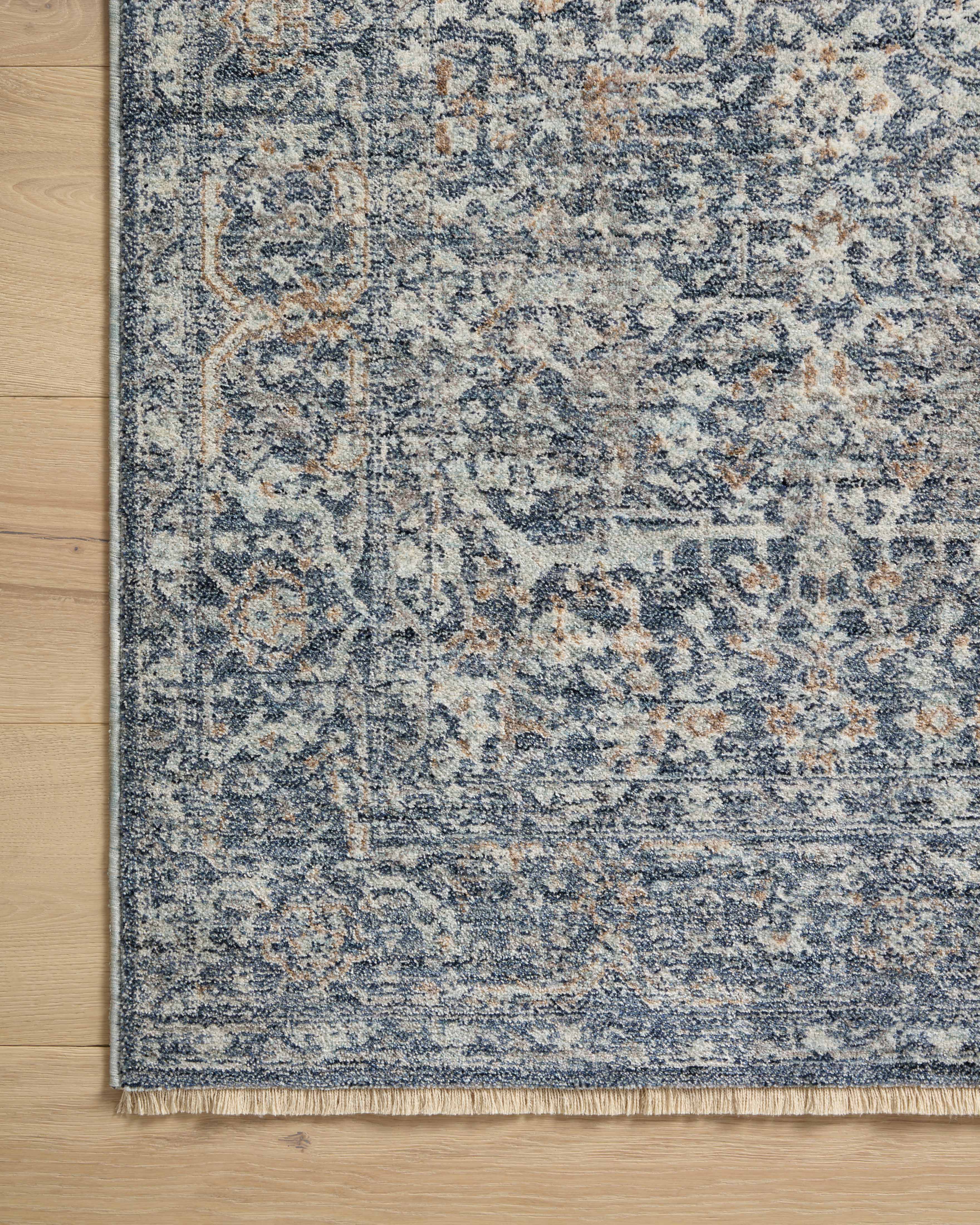 Angela Rose x Loloi Blake BLA-03 Denim / Taupe Area Rug