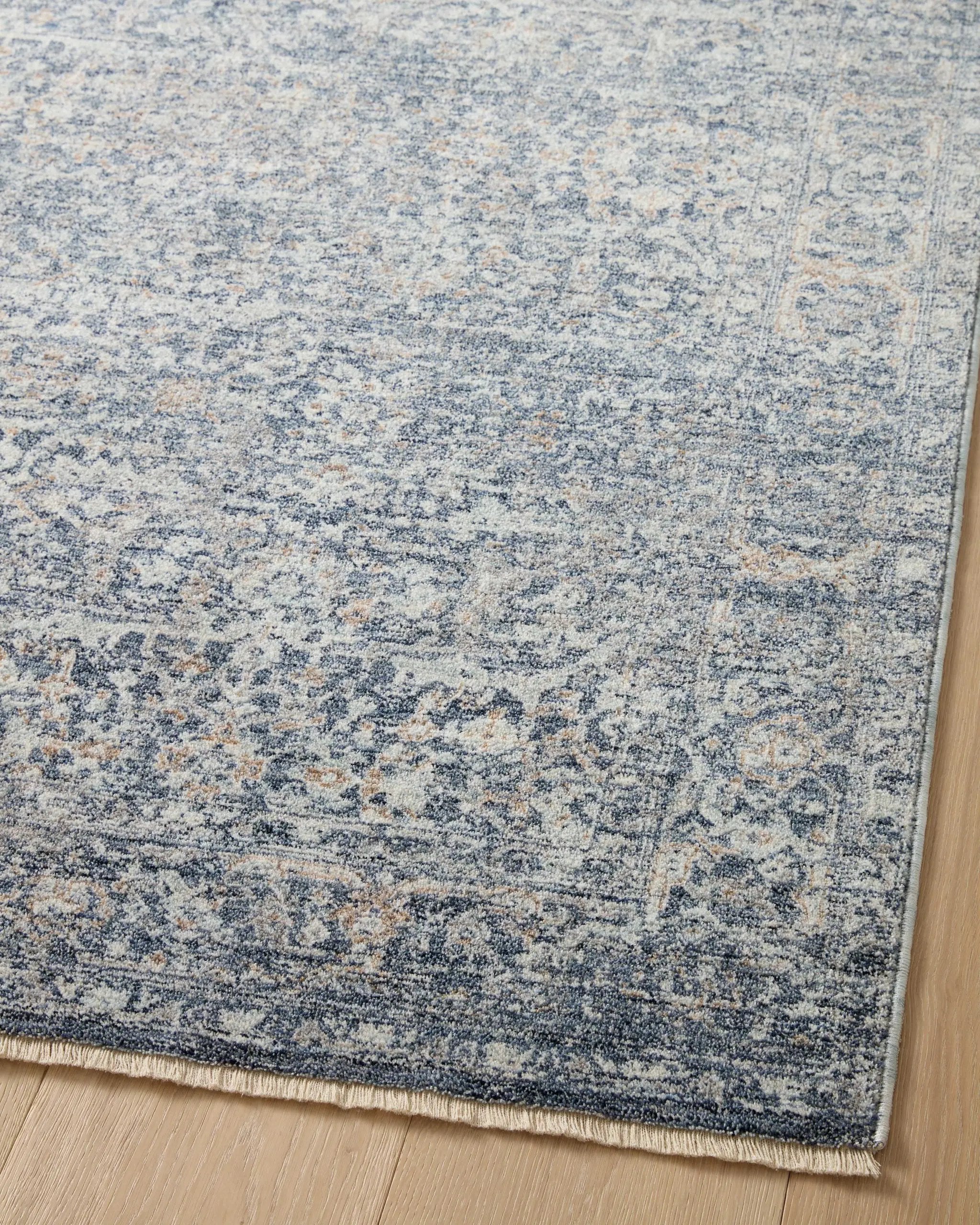 Blake BLA-03 Denim / Taupe Area Rug by Angela Rose x Loloi