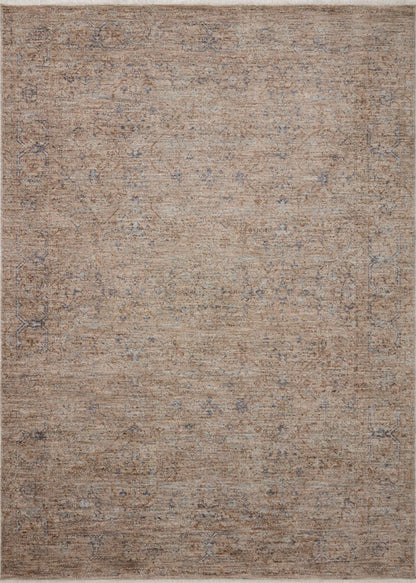 Angela Rose x Loloi Blake BLA-03 Taupe / Blue Area Rug