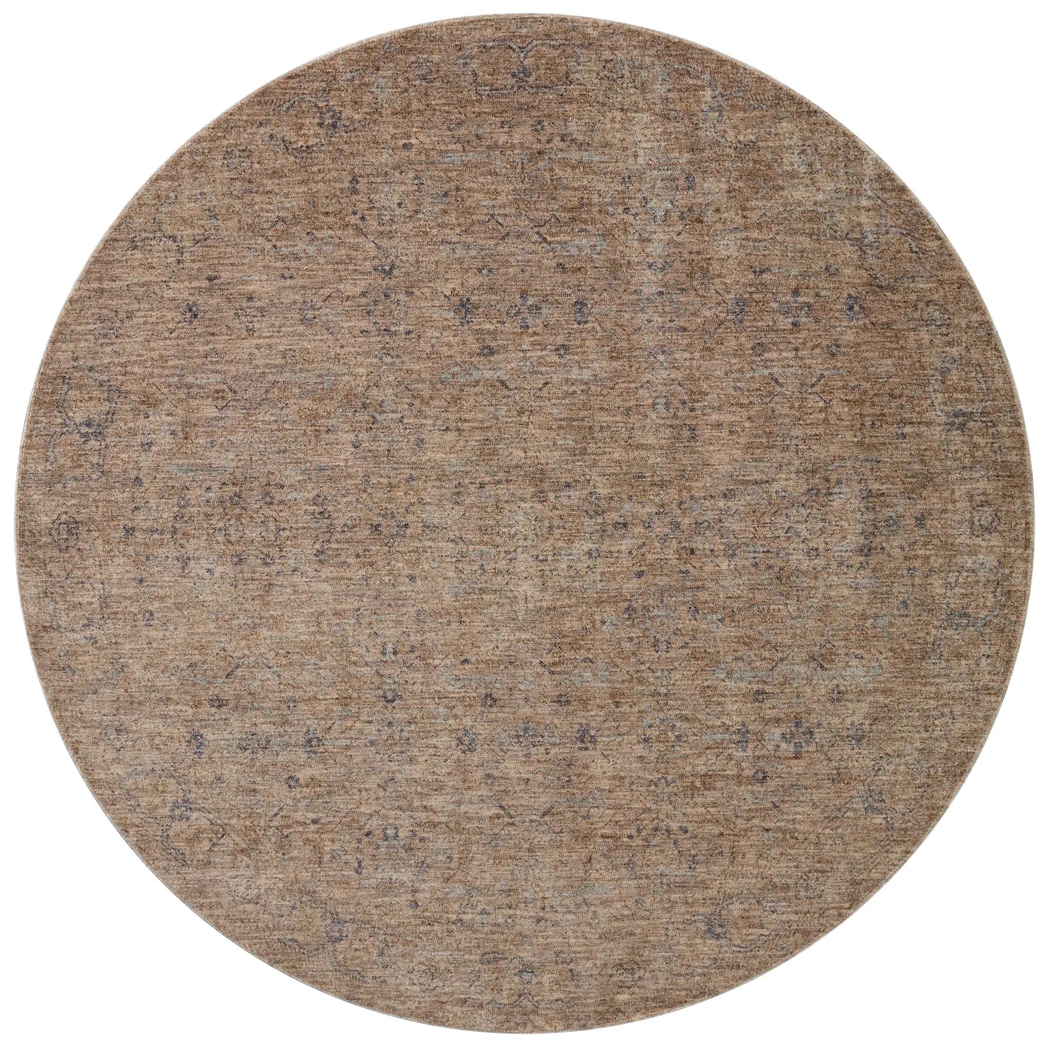 Blake BLA-03 Taupe / Blue Area Rug by Angela Rose x Loloi