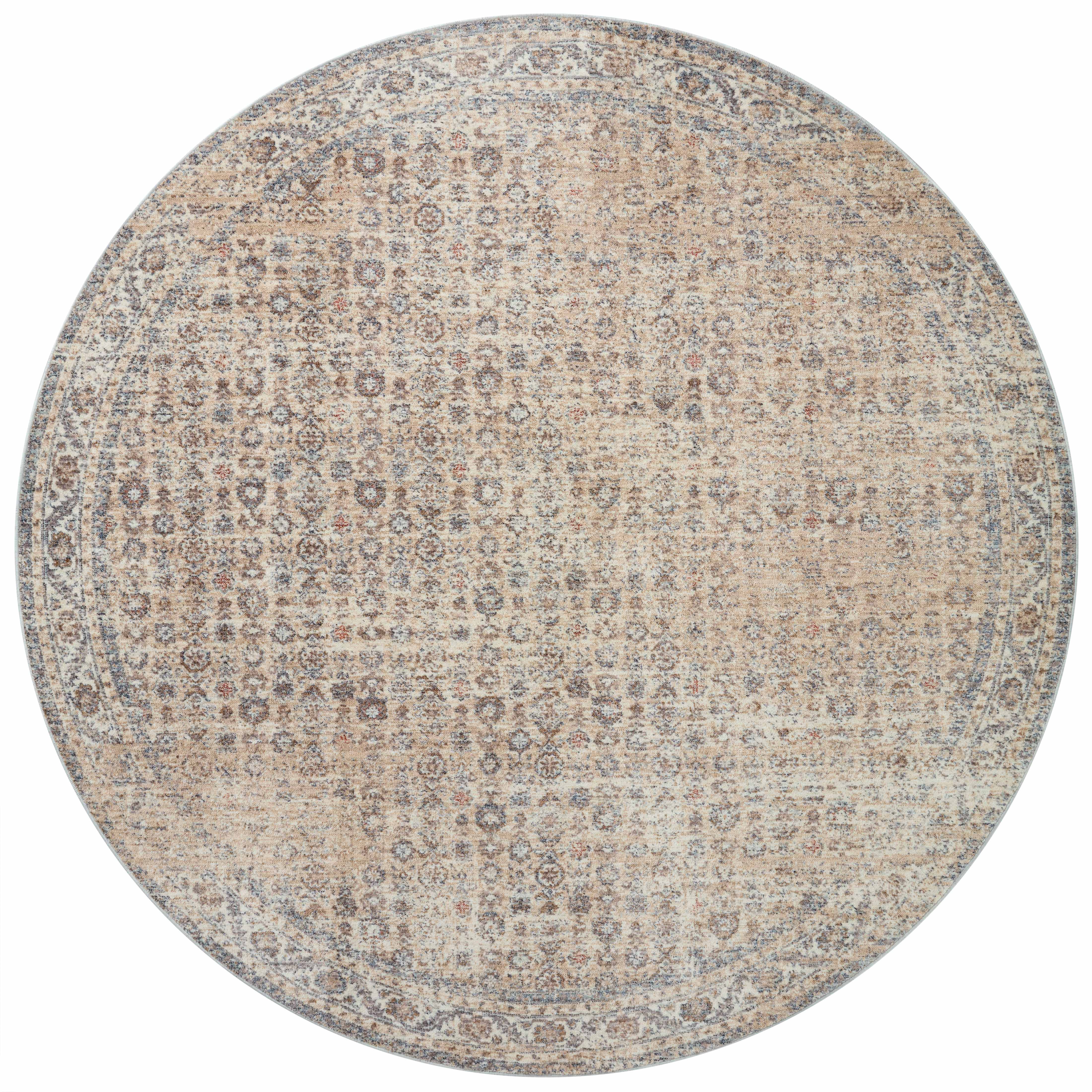 Angela Rose x Loloi Blake BLA-04 Beige / Denim Area Rug