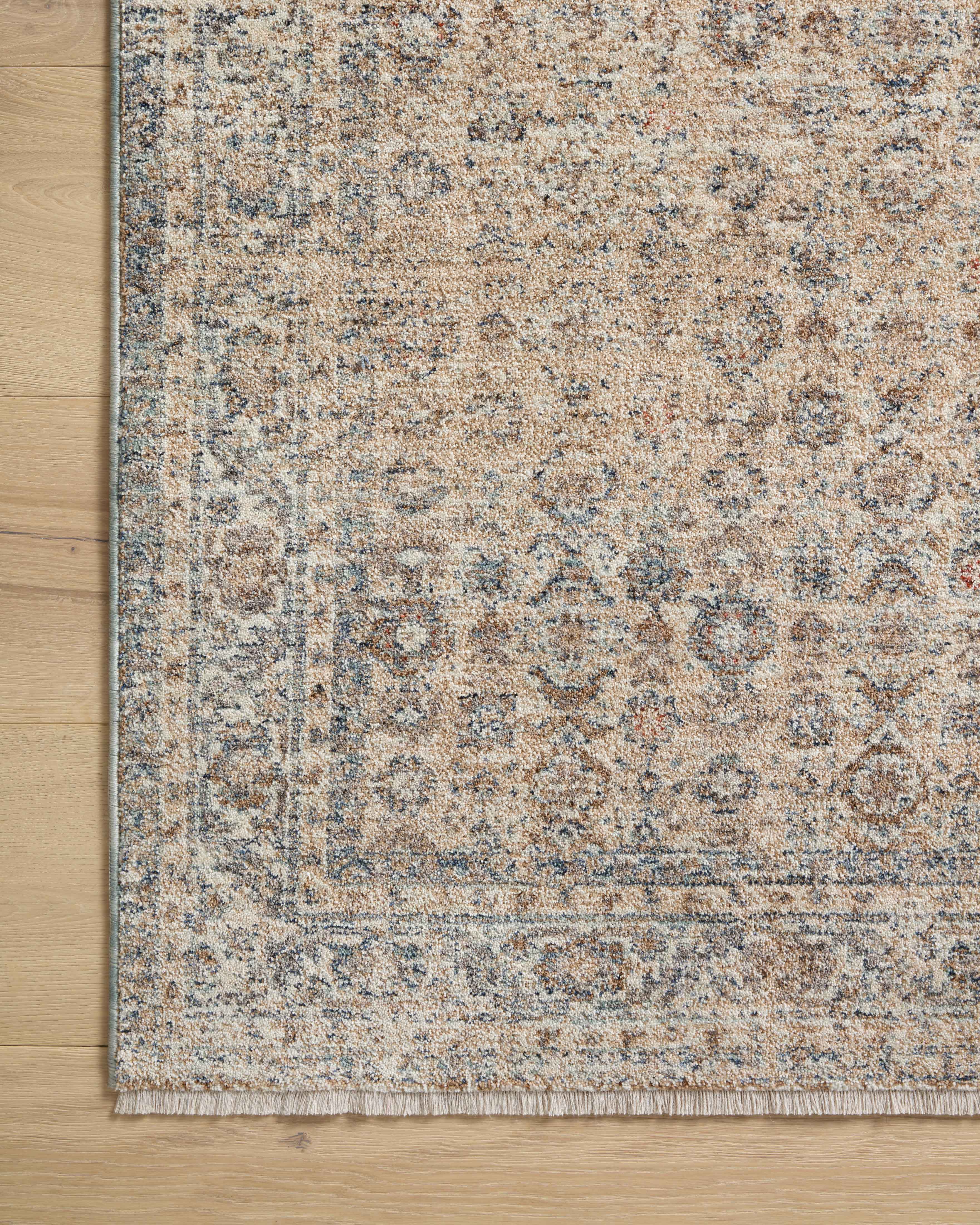 Angela Rose x Loloi Blake BLA-04 Beige / Denim Area Rug