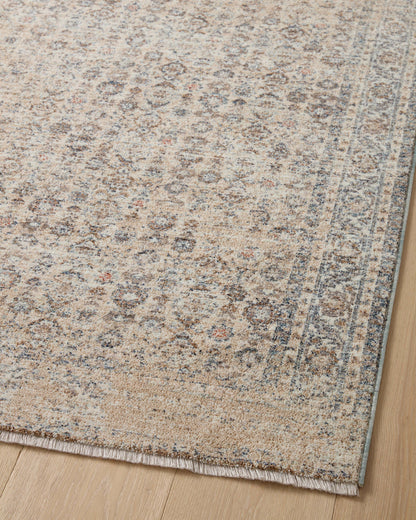 Angela Rose x Loloi Blake BLA-04 Beige / Denim Area Rug