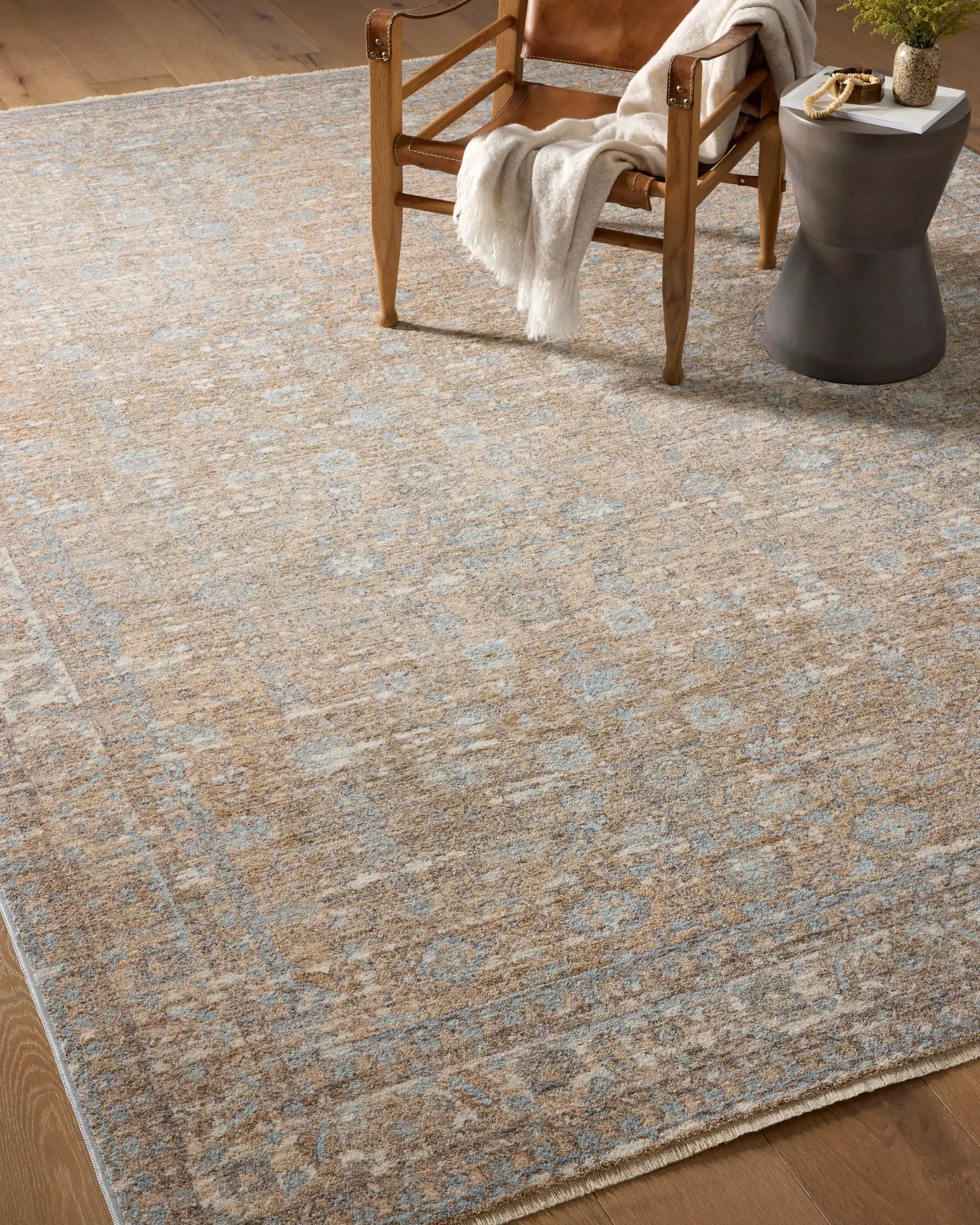 Blake BLA-05 Sand / Sky Area Rug by Angela Rose x Loloi