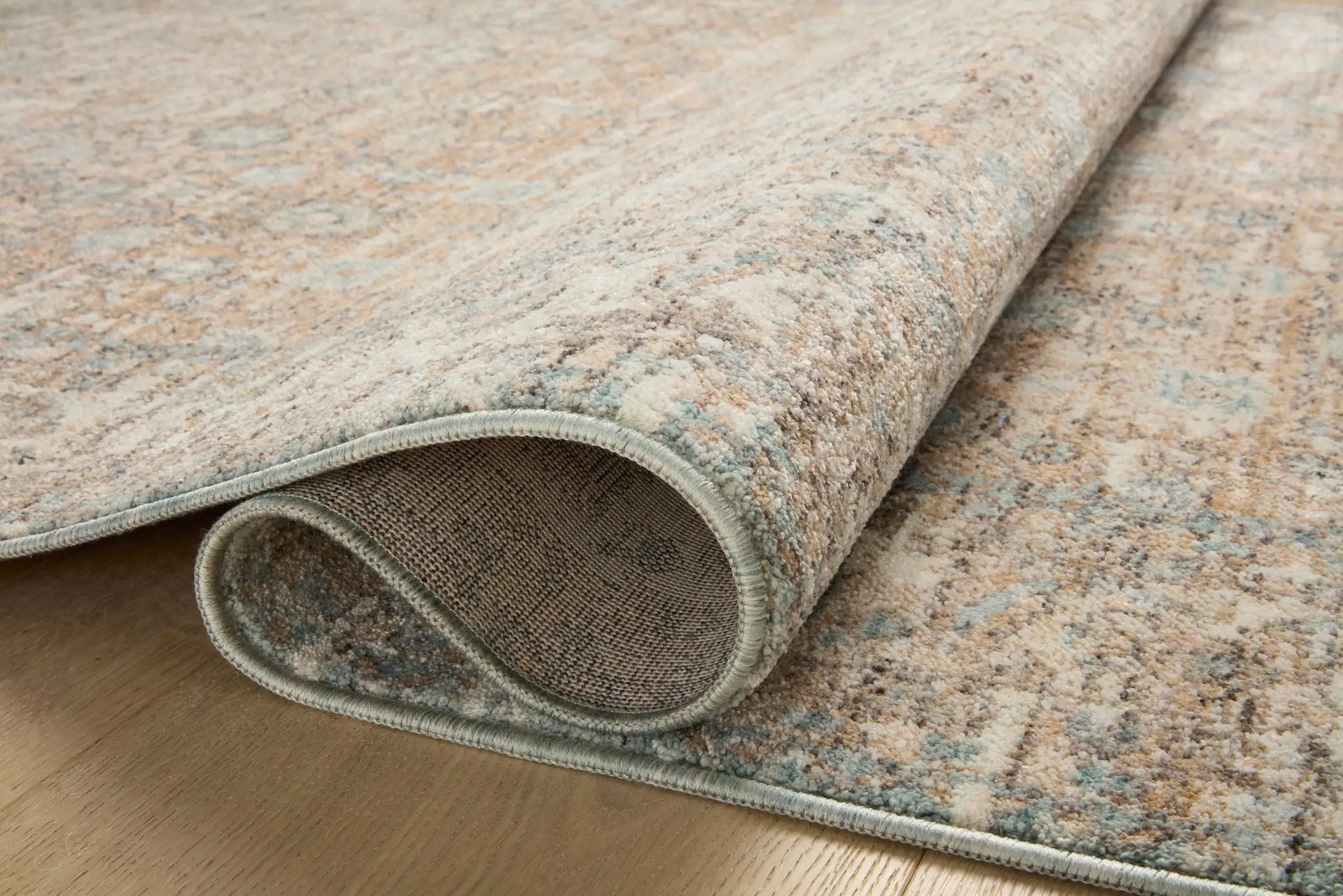Blake BLA-05 Sand / Sky Area Rug by Angela Rose x Loloi
