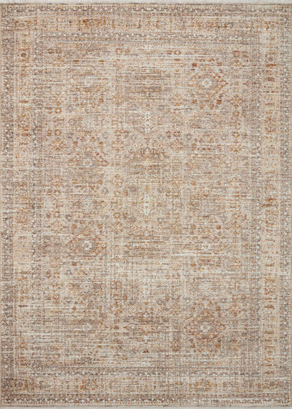 Angela Rose x Loloi Blake BLA-06 Oatmeal / Spice Area Rug