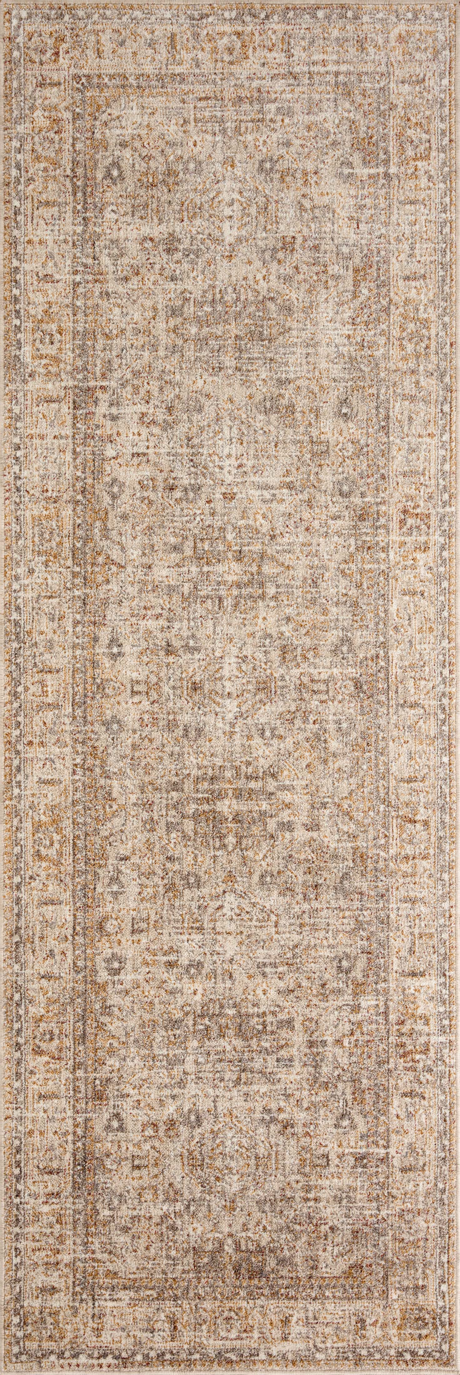 Angela Rose x Loloi Blake BLA-06 Oatmeal / Spice Area Rug