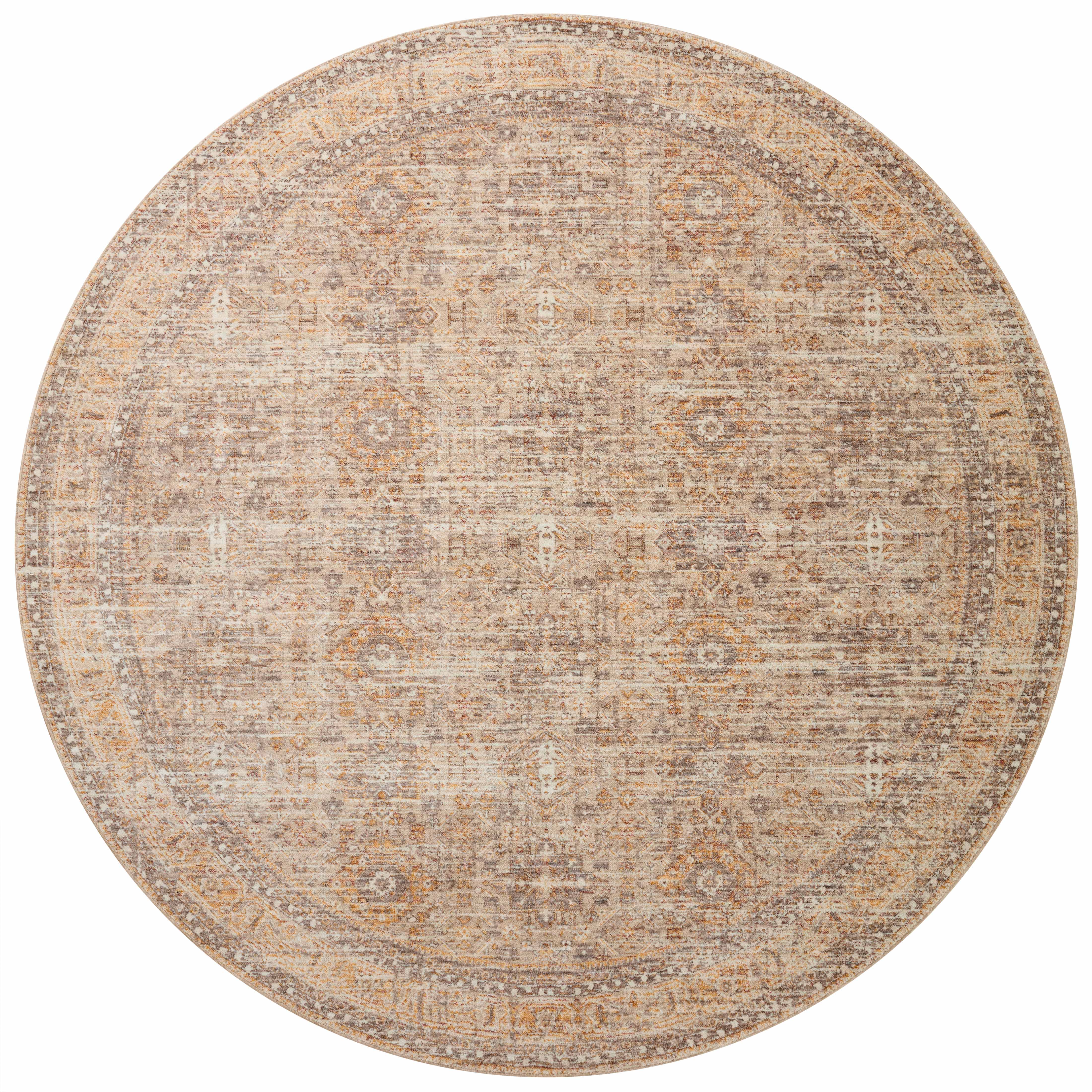 Angela Rose x Loloi Blake BLA-06 Oatmeal / Spice Area Rug
