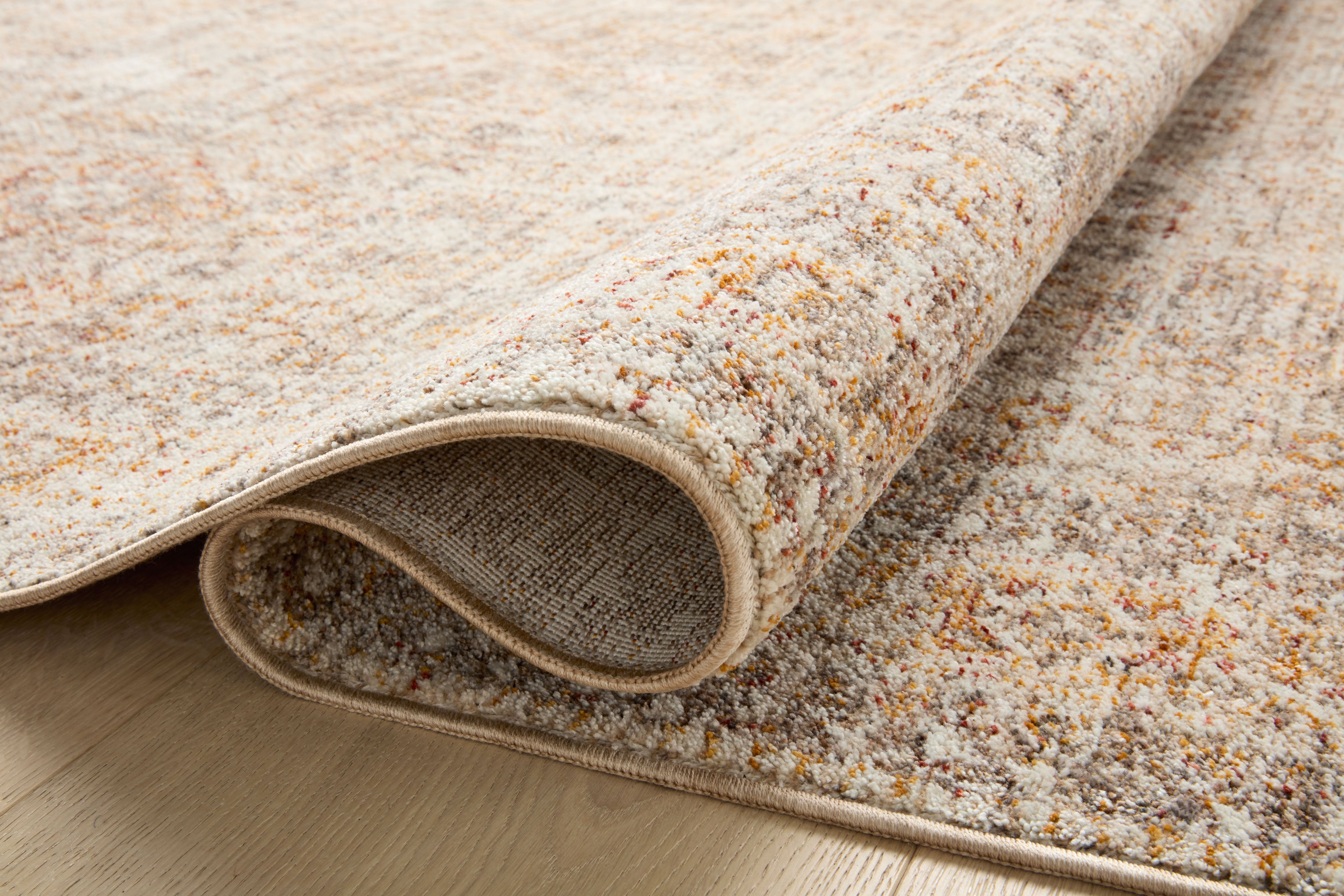 Angela Rose x Loloi Blake BLA-06 Oatmeal / Spice Area Rug