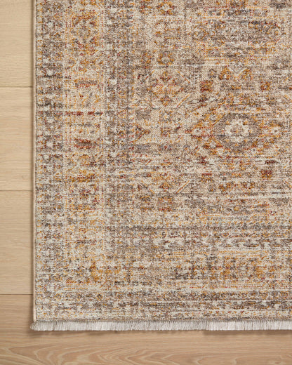 Angela Rose x Loloi Blake BLA-06 Oatmeal / Spice Area Rug