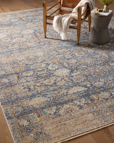 Angela Rose x Loloi Blake BLA-07 Navy / Multi Area Rug