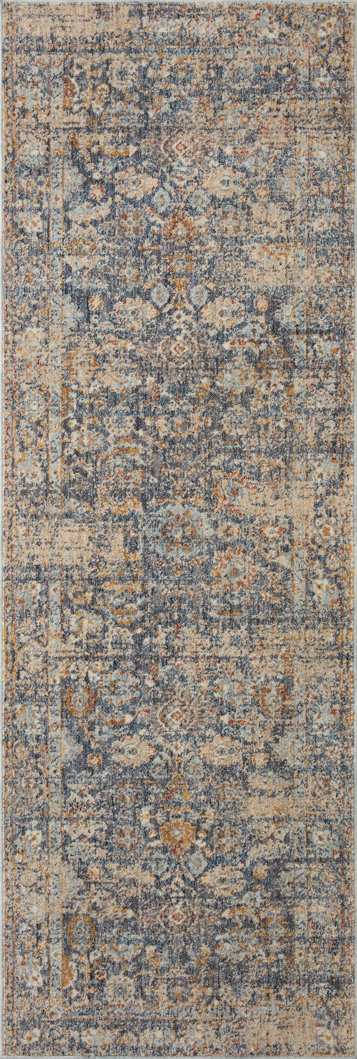 Angela Rose x Loloi Blake BLA-07 Navy / Multi Area Rug