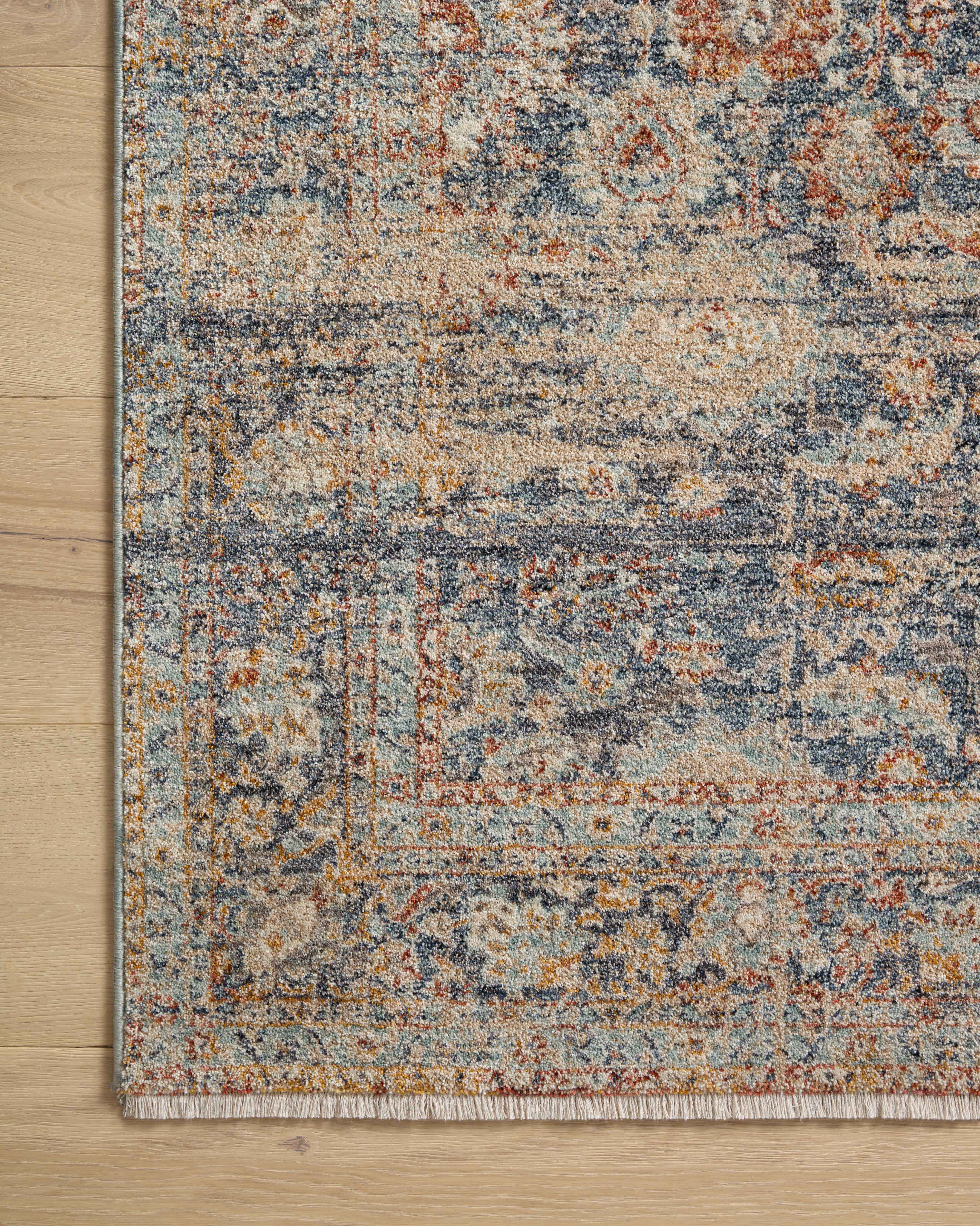 Angela Rose x Loloi Blake BLA-07 Navy / Multi Area Rug