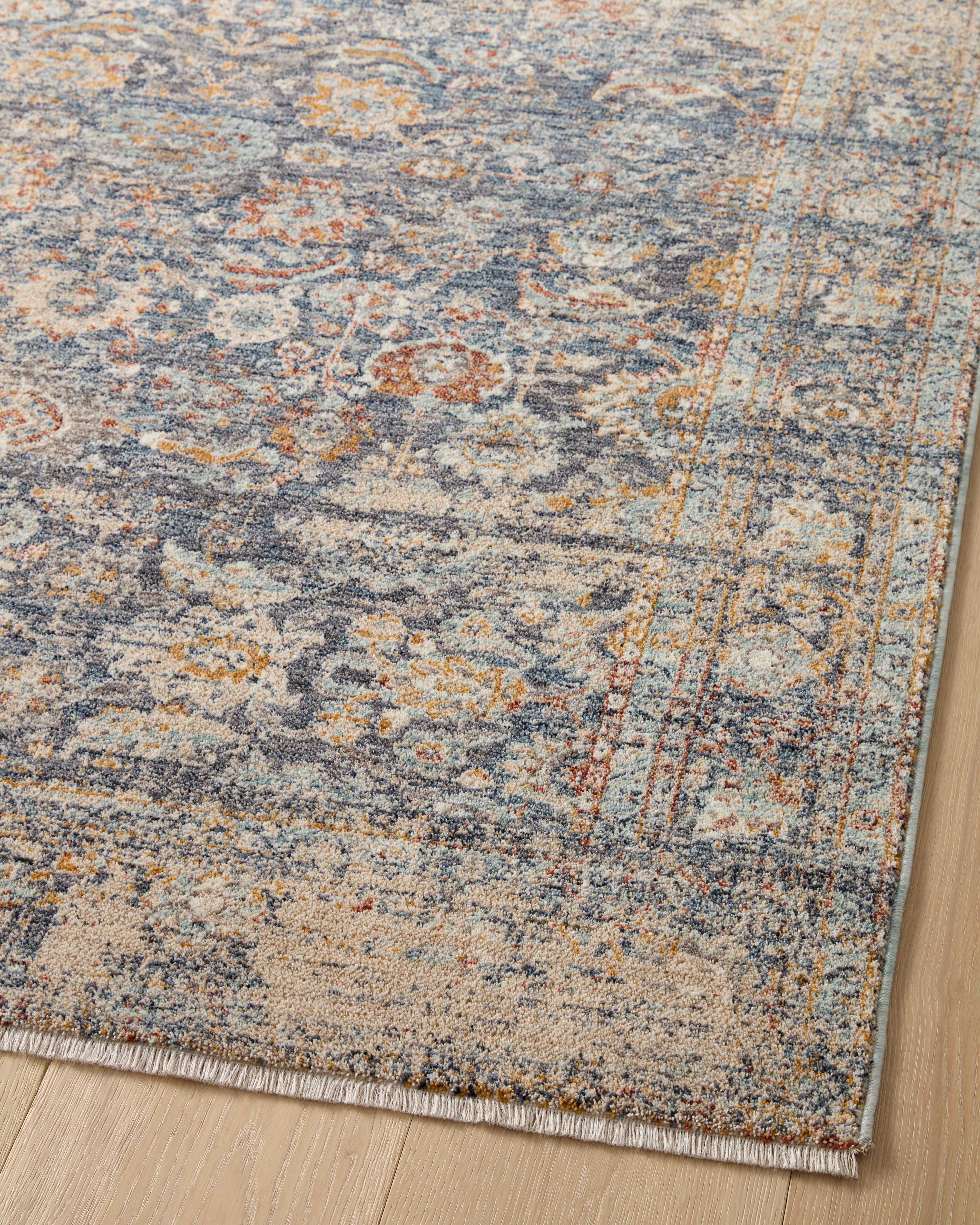 Angela Rose x Loloi Blake BLA-07 Navy / Multi Area Rug