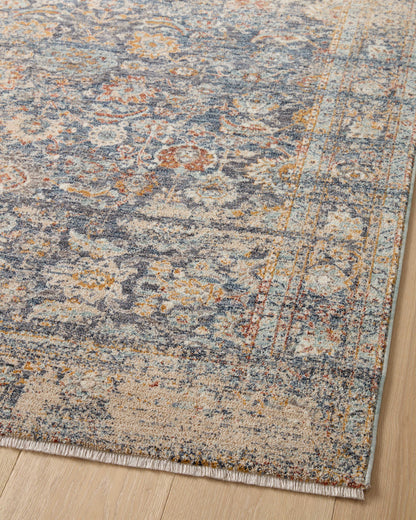 Angela Rose x Loloi Blake BLA-07 Navy / Multi Area Rug