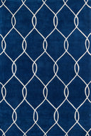 Momeni Bliss BS-12 Navy Hand Tufted Area Rug