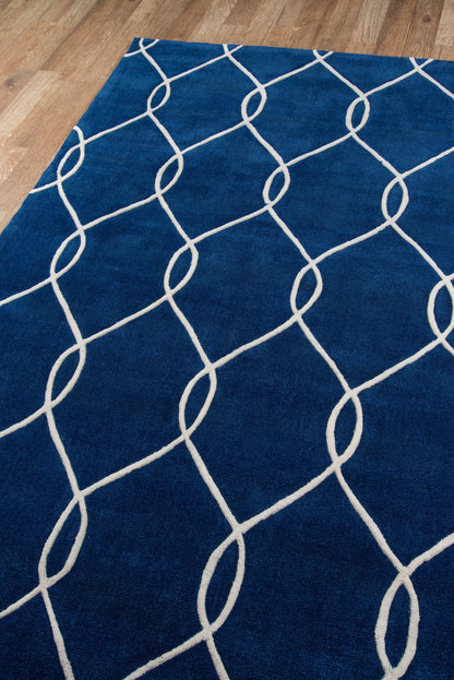 Momeni Bliss BS-12 Navy Hand Tufted Area Rug