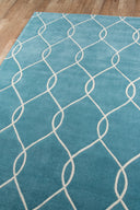 Momeni Bliss BS-12 Teal Hand Tufted Area Rug