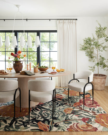 Loloi Belladonna BLM-02 Ivory / Lagoon Area Rug