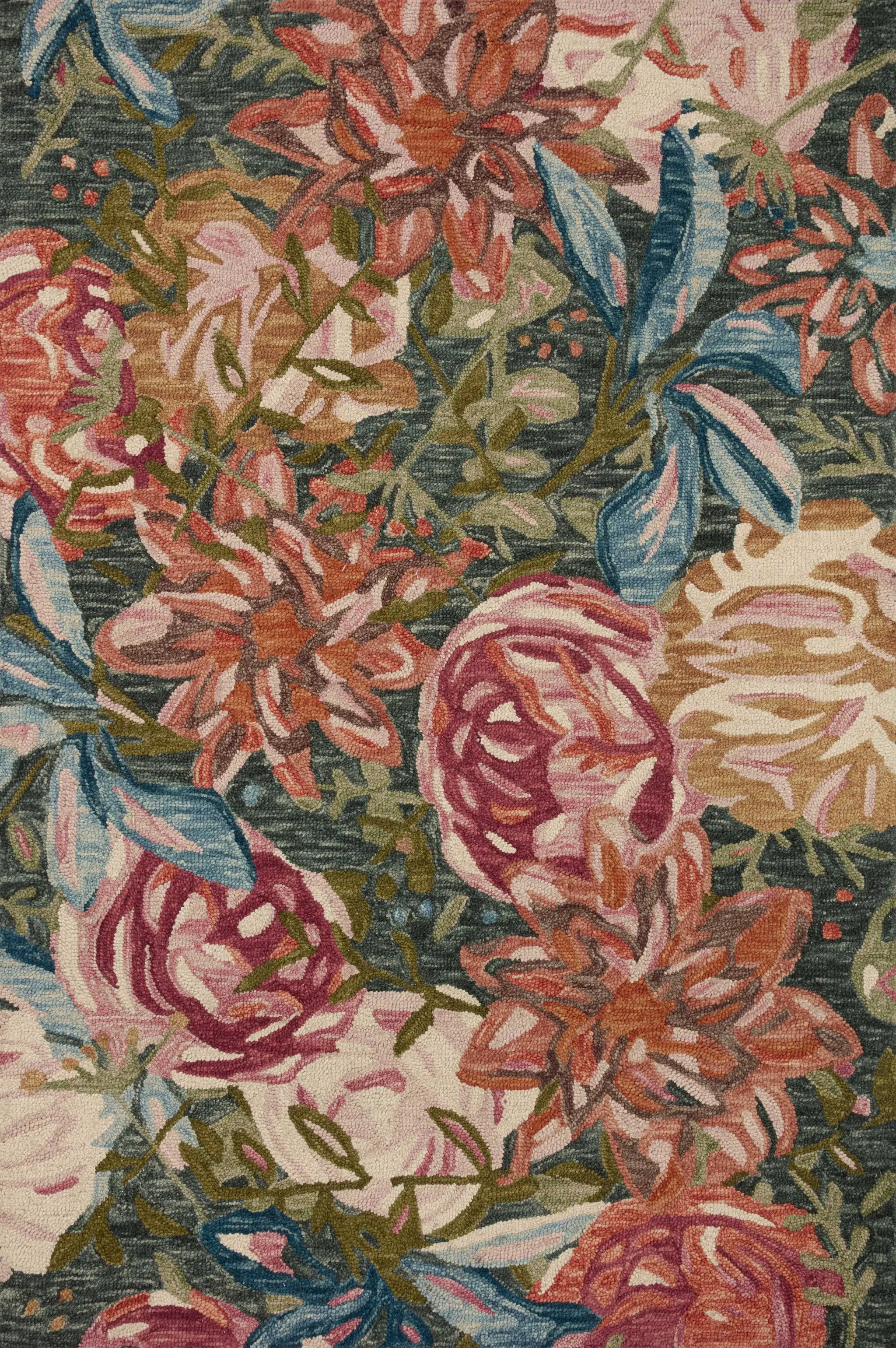Belladonna BLM-03 Lagoon / Multi Area Rug by Loloi