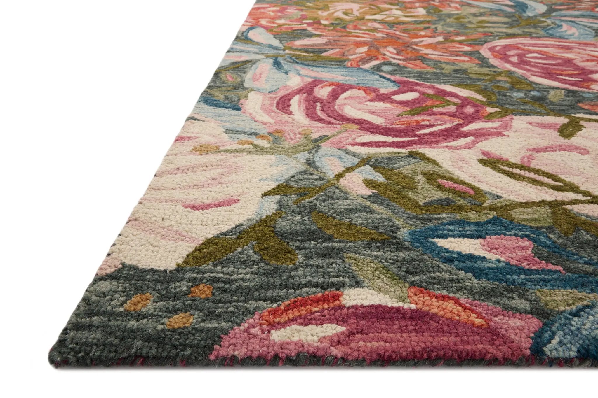 Belladonna BLM-03 Lagoon / Multi Area Rug by Loloi