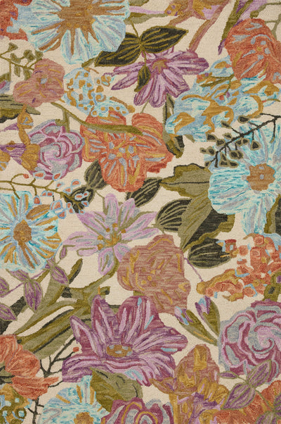 Loloi Belladonna BLM-04 Ivory / Multi Area Rug