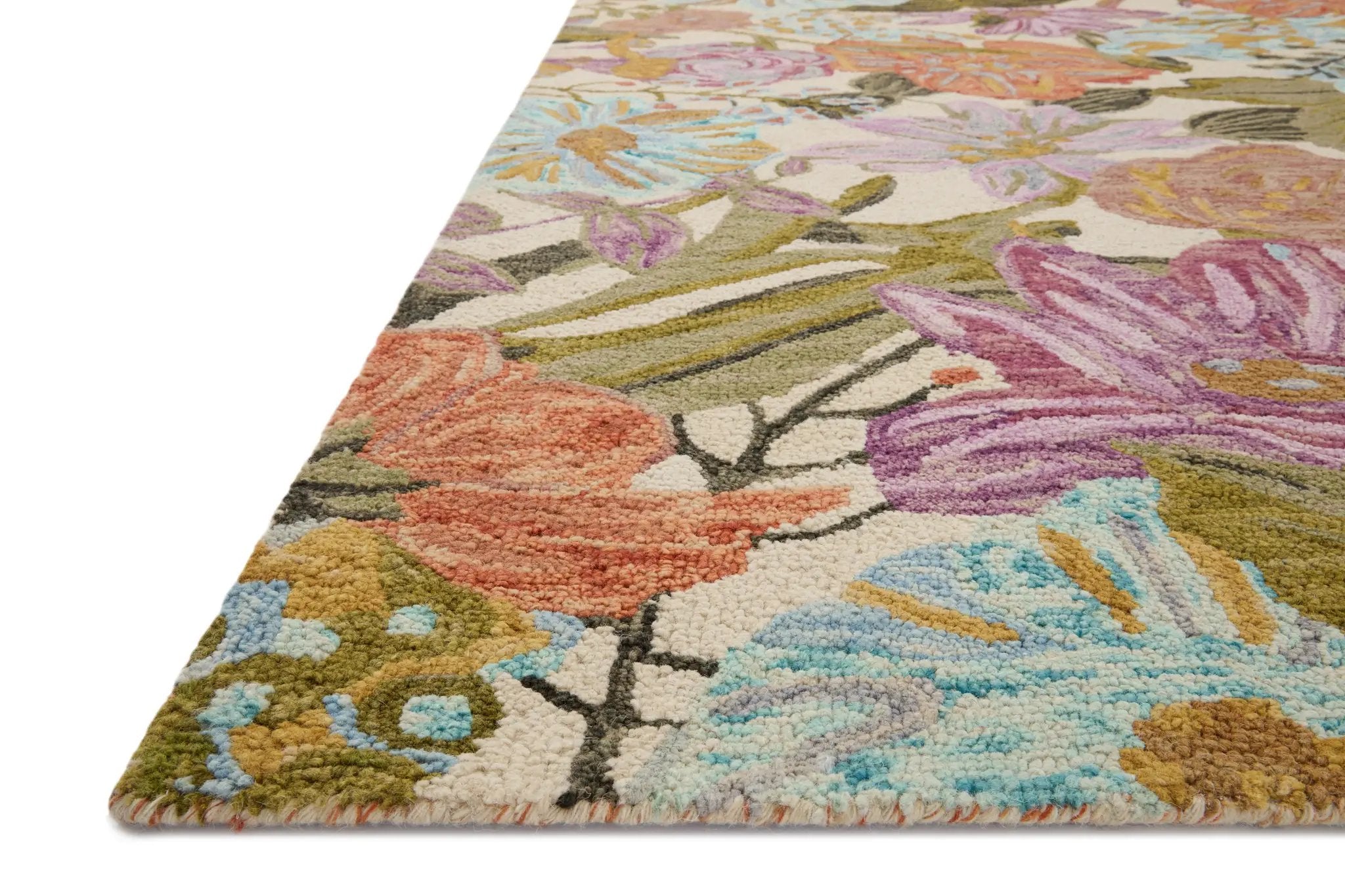 Belladonna BLM-04 Ivory / Multi Area Rug by Loloi