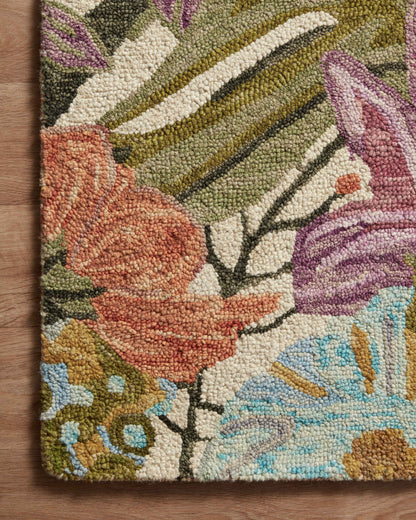 Loloi Belladonna BLM-04 Ivory / Multi Area Rug