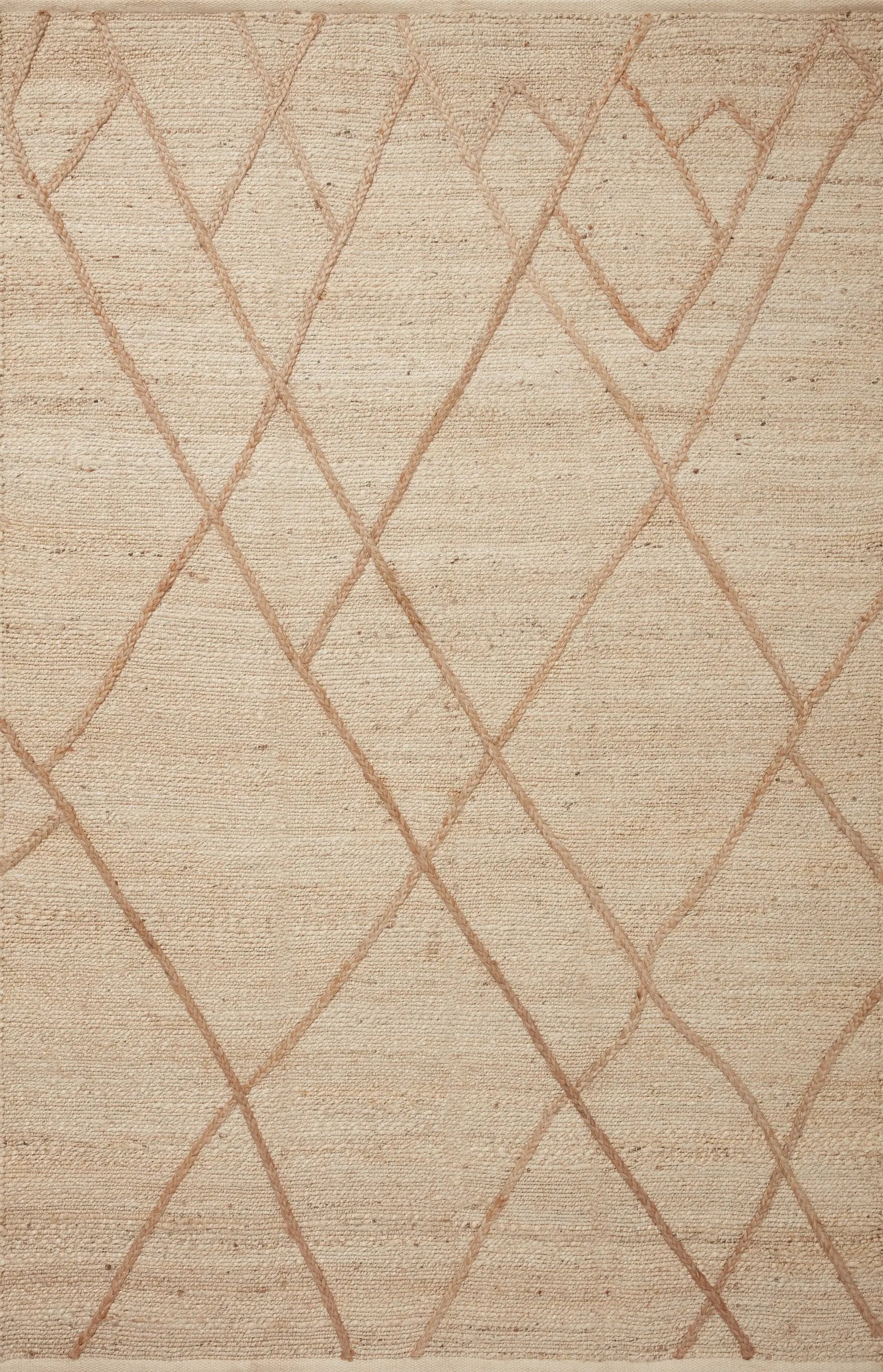 Bodhi BOD-01 Ivory / Natural Area Rug by Loloi