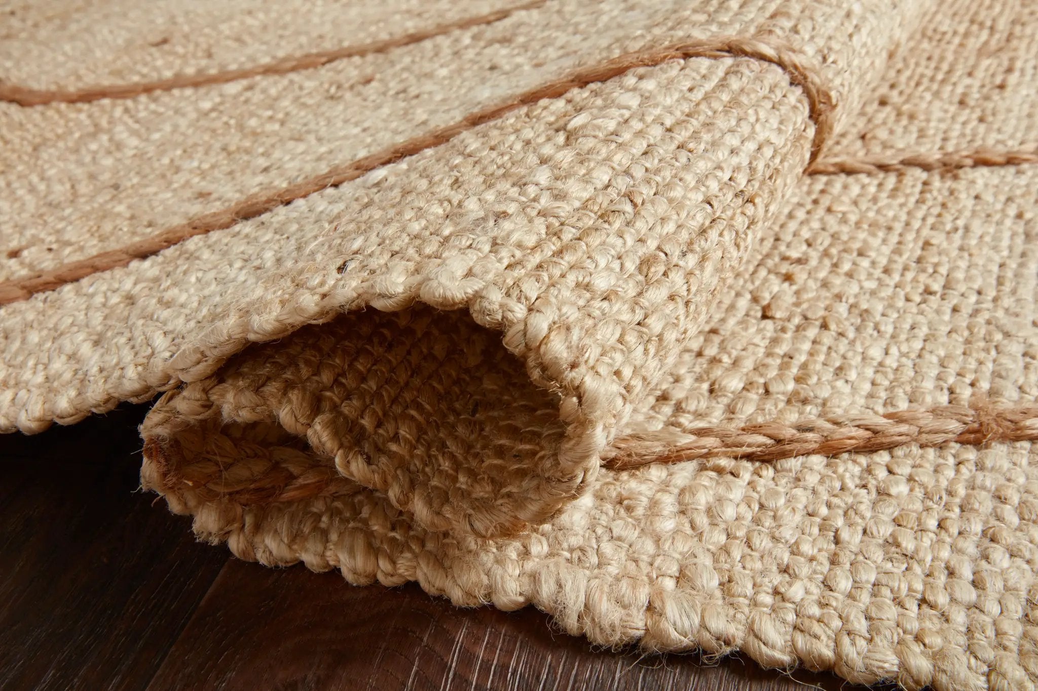 Bodhi BOD-02 Ivory / Natural Area Rug by Loloi
