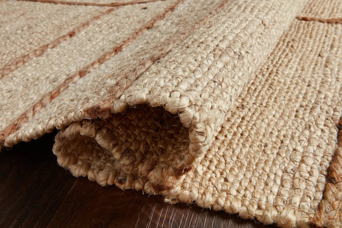 Bodhi BOD-04 Ivory / Natural Area Rug by Loloi