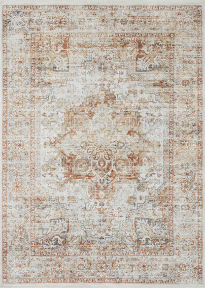 Loloi Bonney BNY-01 Ivory / Sunset Area Rug