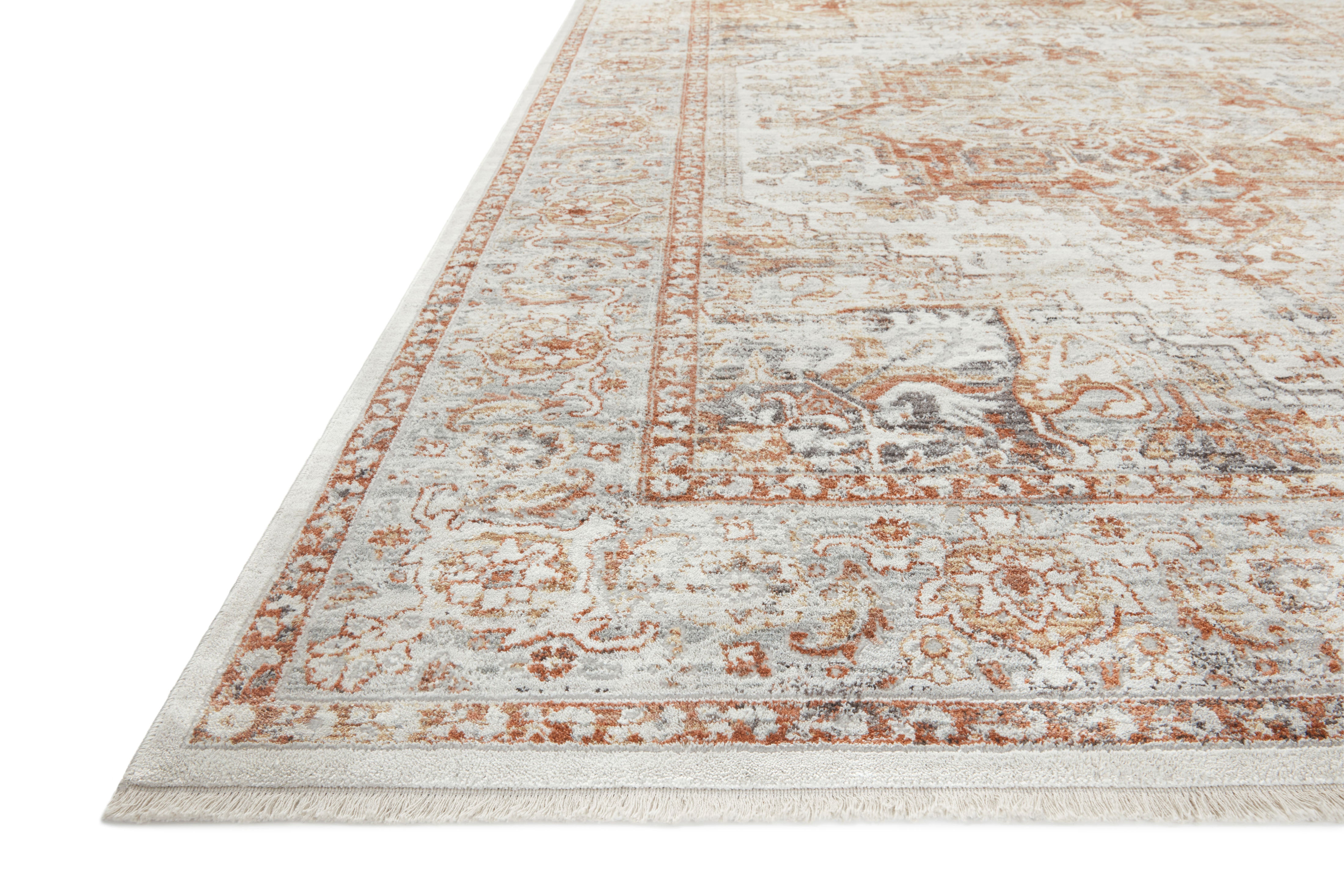 Loloi Bonney BNY-01 Ivory / Sunset Area Rug
