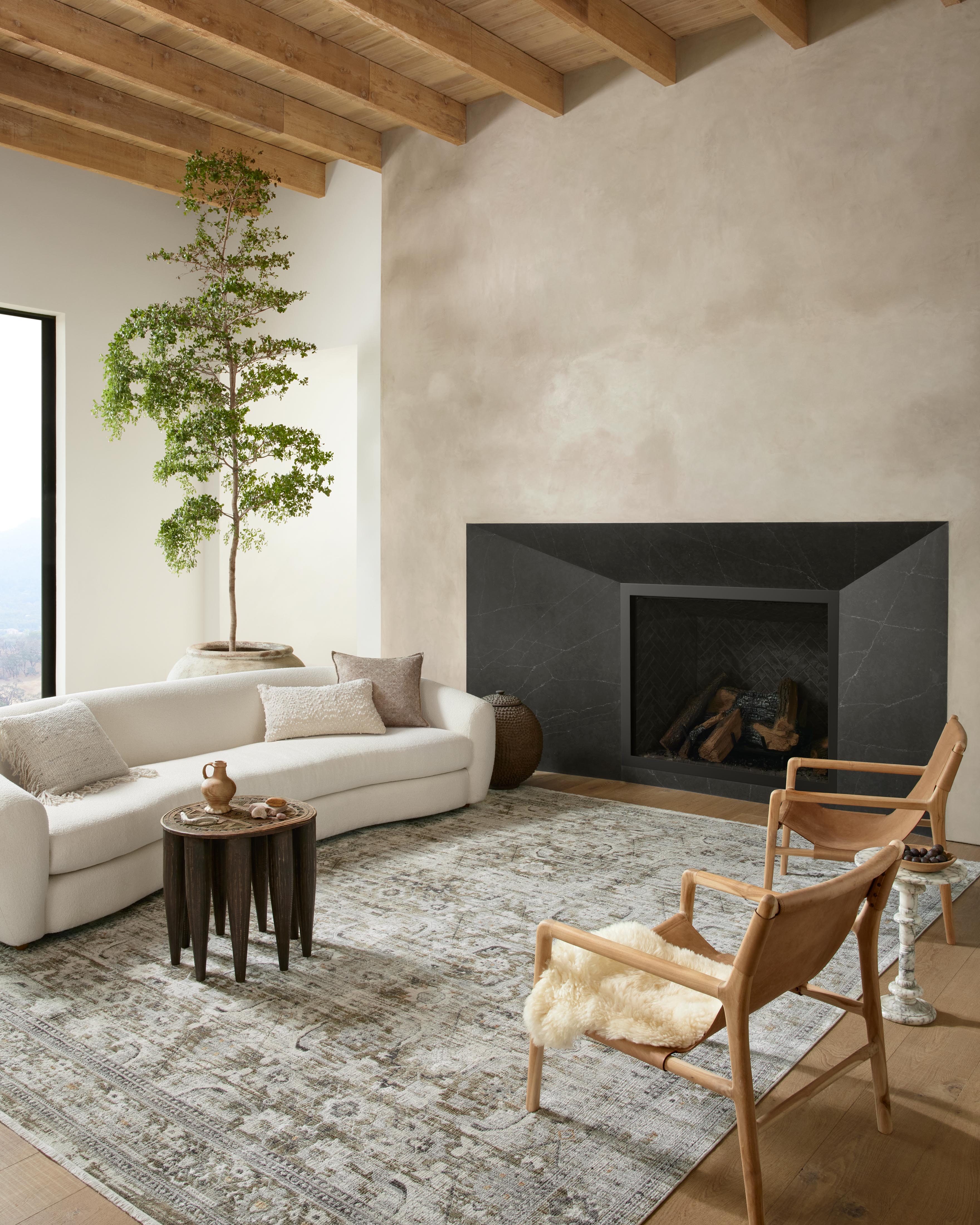 Loloi Bonney BNY-02 Moss / Stone Area Rug