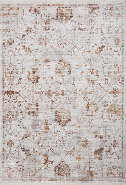 Loloi Bonney BNY-04 Silver / Sunset Area Rug