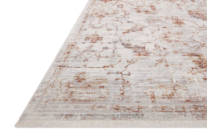 Loloi Bonney BNY-04 Silver / Sunset Area Rug