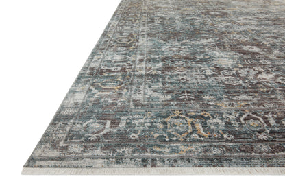 Loloi Bonney BNY-05 Slate / Teal Area Rug