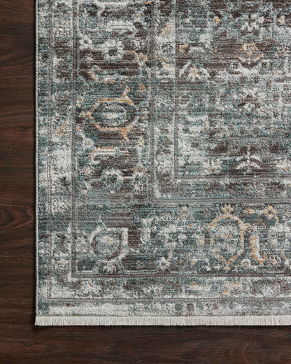 Loloi Bonney BNY-05 Slate / Teal Area Rug