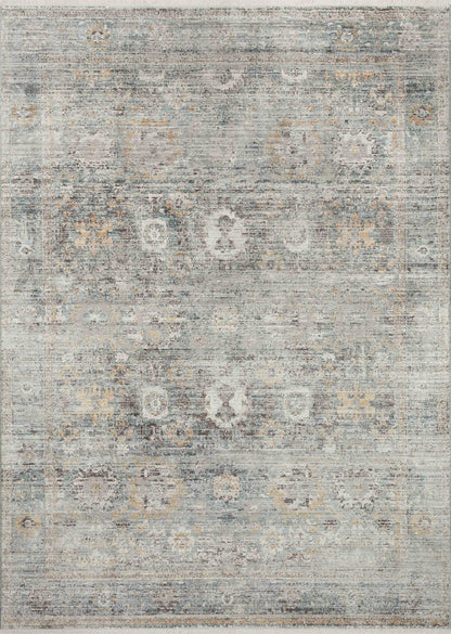 Loloi Bonney BNY-06 Teal / Gold Area Rug