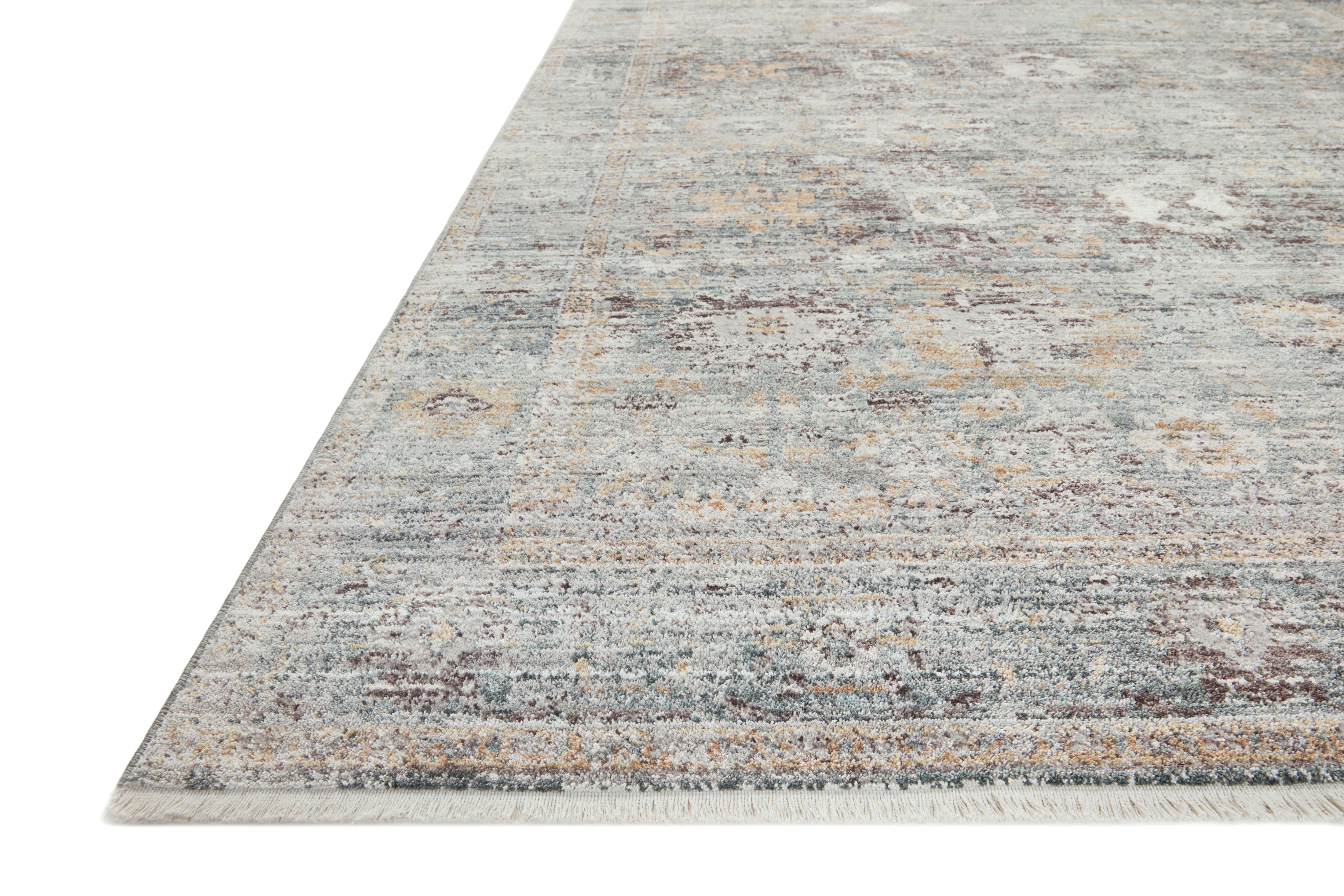 Loloi Bonney BNY-06 Teal / Gold Area Rug