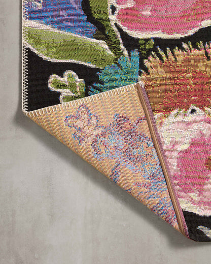 Loloi Botanical BOT-01 Black / Multi Area Rug