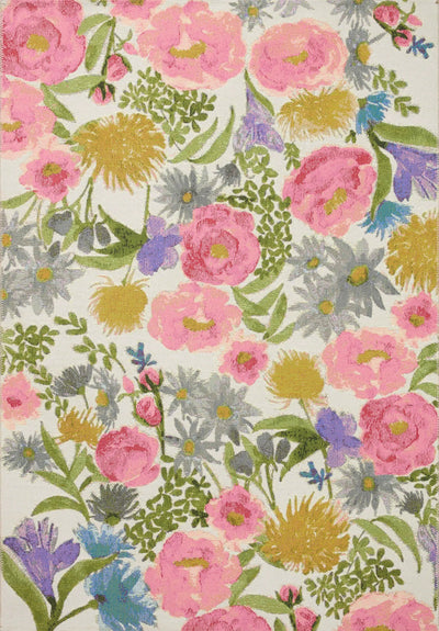 Botanical BOT-01 Ivory / Multi Area Rug by Loloi