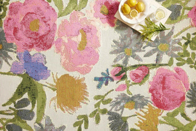 Botanical BOT-01 Ivory / Multi Area Rug by Loloi