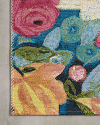 Loloi Botanical BOT-02 Navy / Multi Area Rug