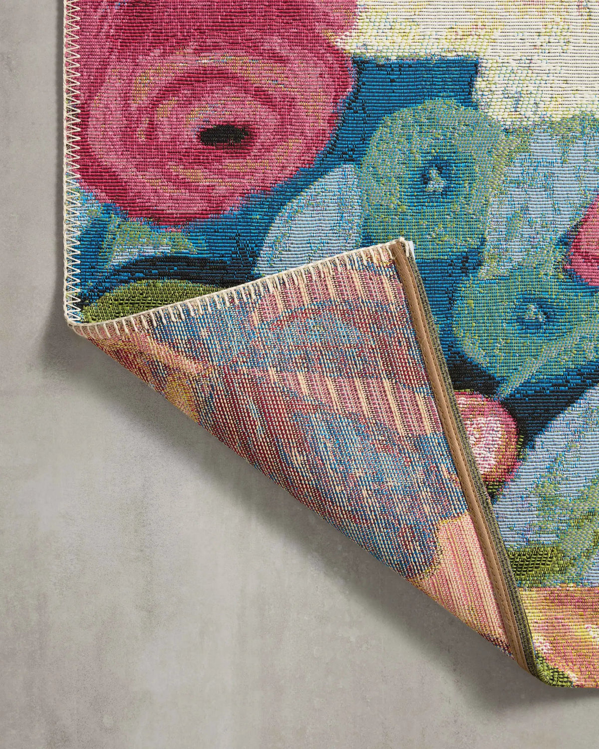 Botanical BOT-02 Navy / Multi Area Rug by Loloi