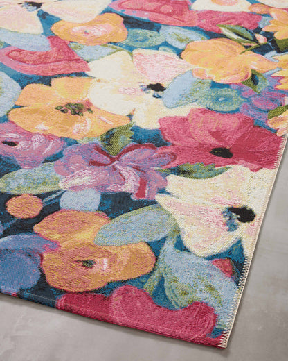 Loloi Botanical BOT-02 Navy / Multi Area Rug