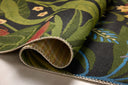 The Botanical BOT-06 Onyx / Multi Area Rug brings bold onyx and vibrant multi-toned character and vintage and botanical flair to your home in a power-loomed area rug