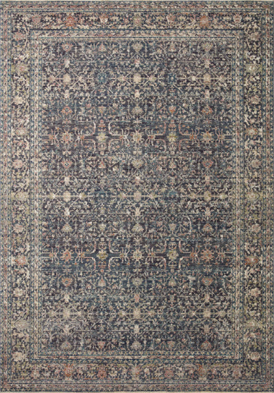 Jean Stoffer x Loloi Bradbury BRU-01 Midnight  / Multi Area Rug
