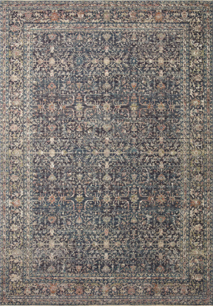 Jean Stoffer x Loloi Bradbury BRU-01 Midnight  / Multi Area Rug