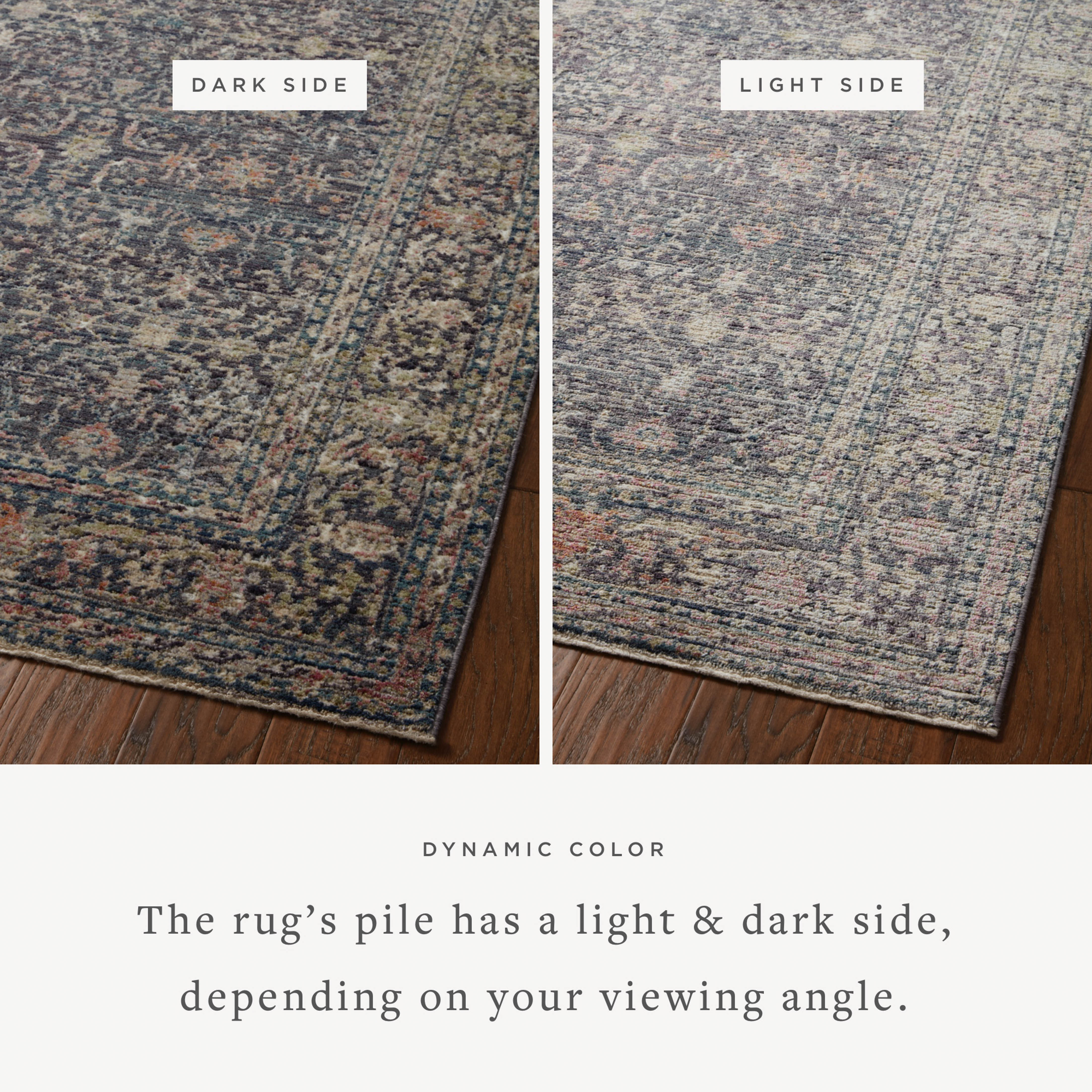 Jean Stoffer x Loloi Bradbury BRU-01 Midnight  / Multi Area Rug